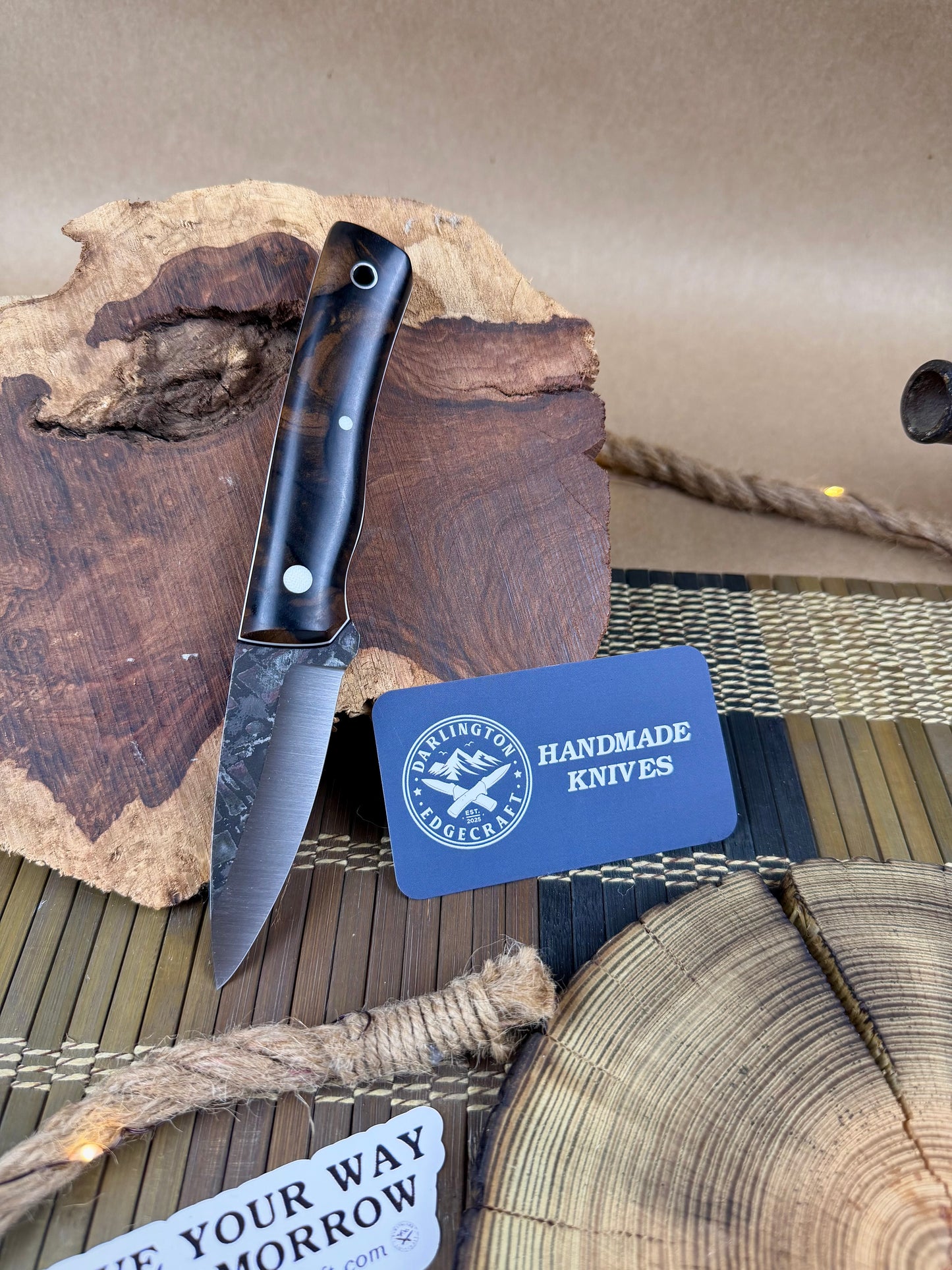 Valkyrie - Black and White Ebony - Tapered Nitro V