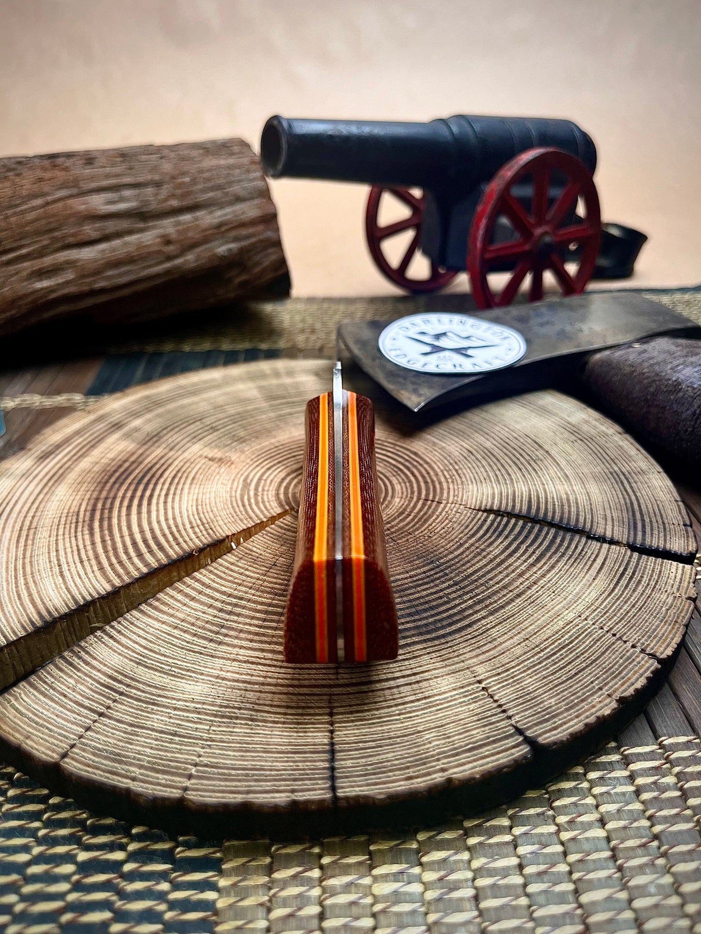 Sugar - Natural Micarta - Tapered A2