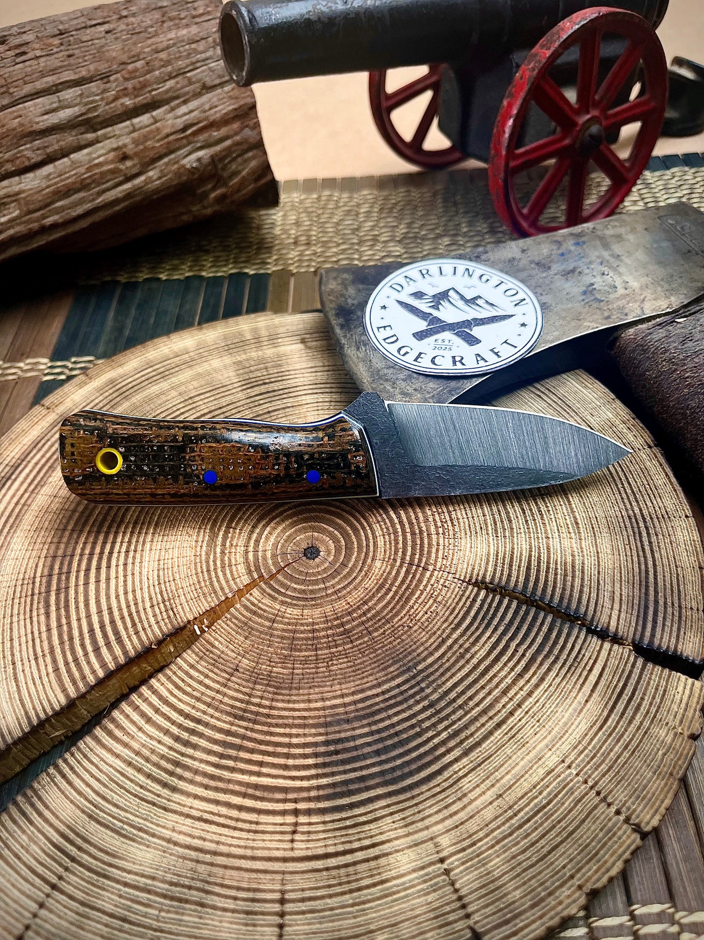 The Pioneer - Peanut Butter Burlap - Tapered A2