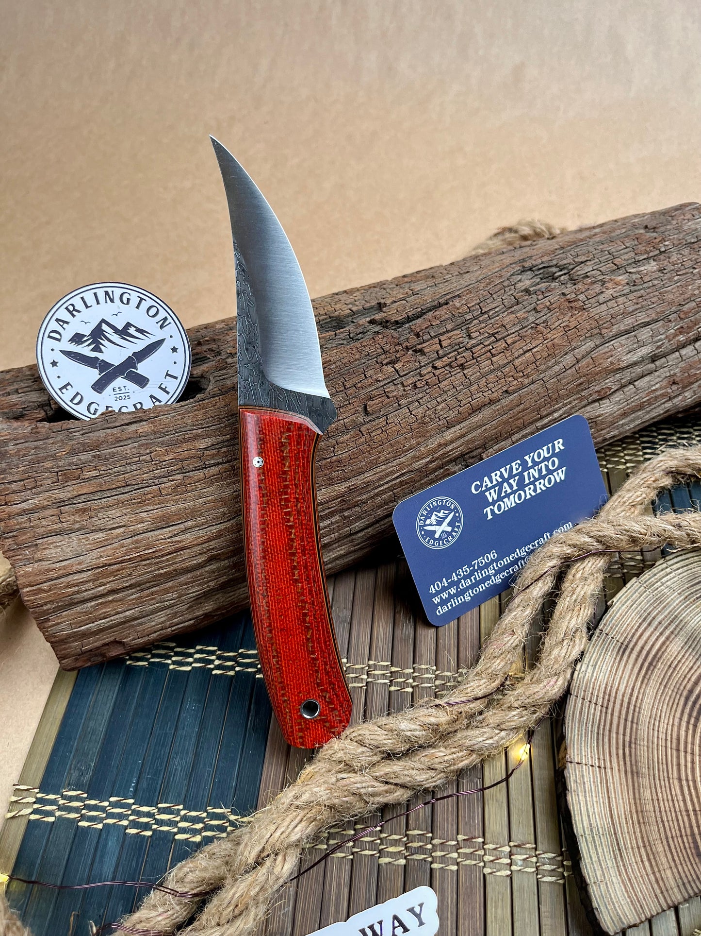 Quicksilver - Bright Thermite Burlap - Tapered A2