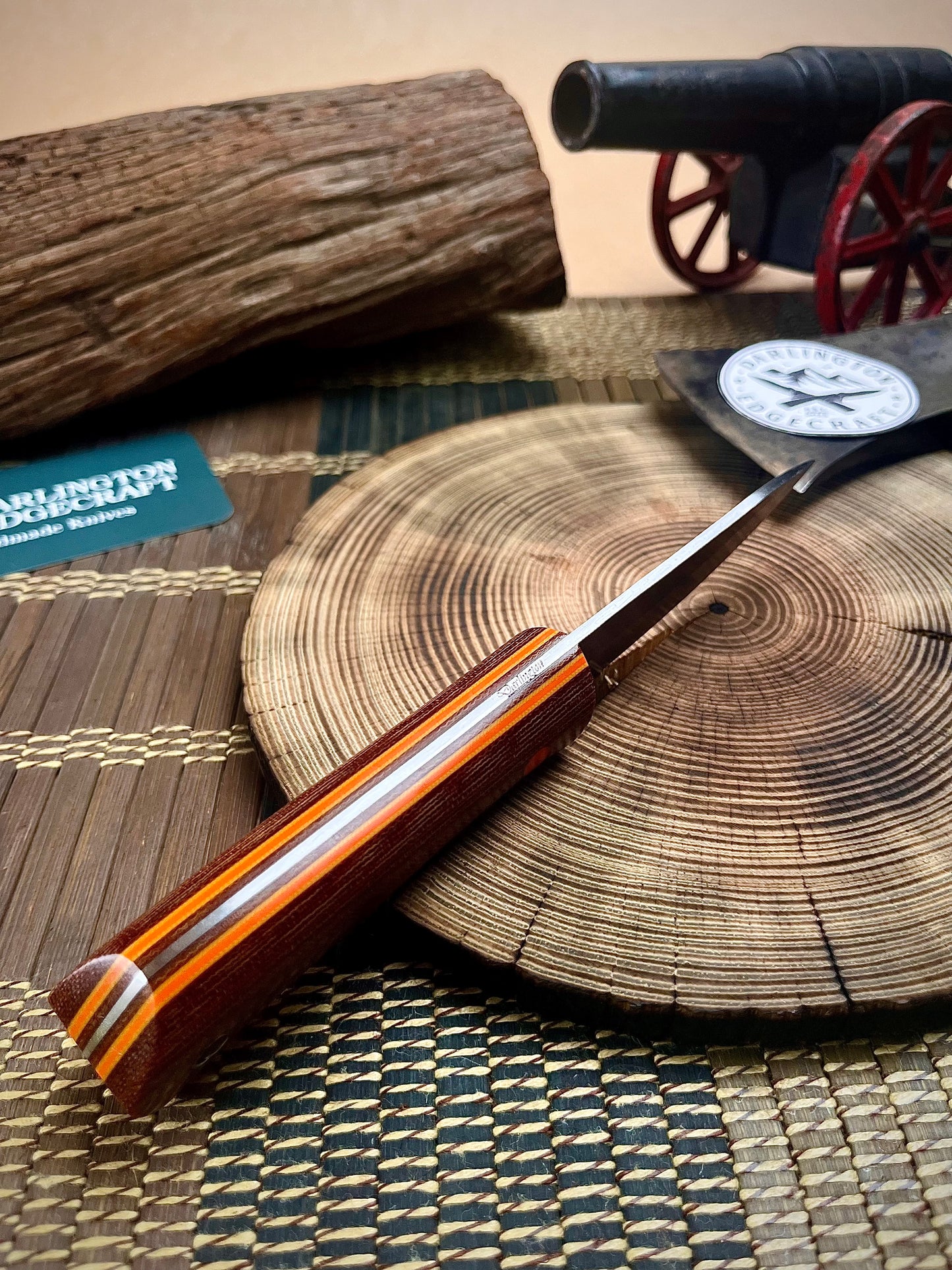 Sugar - Natural Micarta - Tapered A2