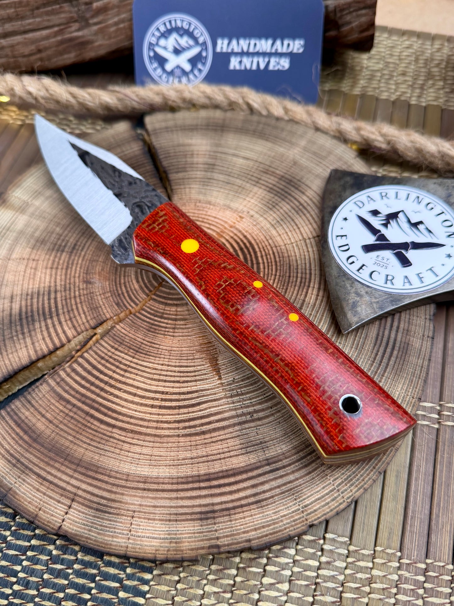 Chip Clip - Thermite Burlap - Tapered A2
