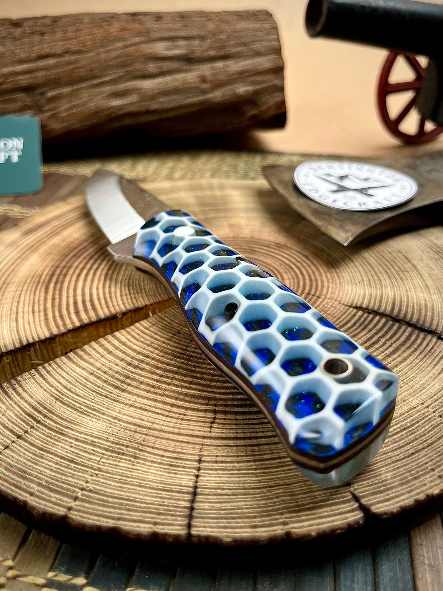 Penguin - J. Hue customs ‘Resin Chaos’ with honeycomb - Tapered Nitro V