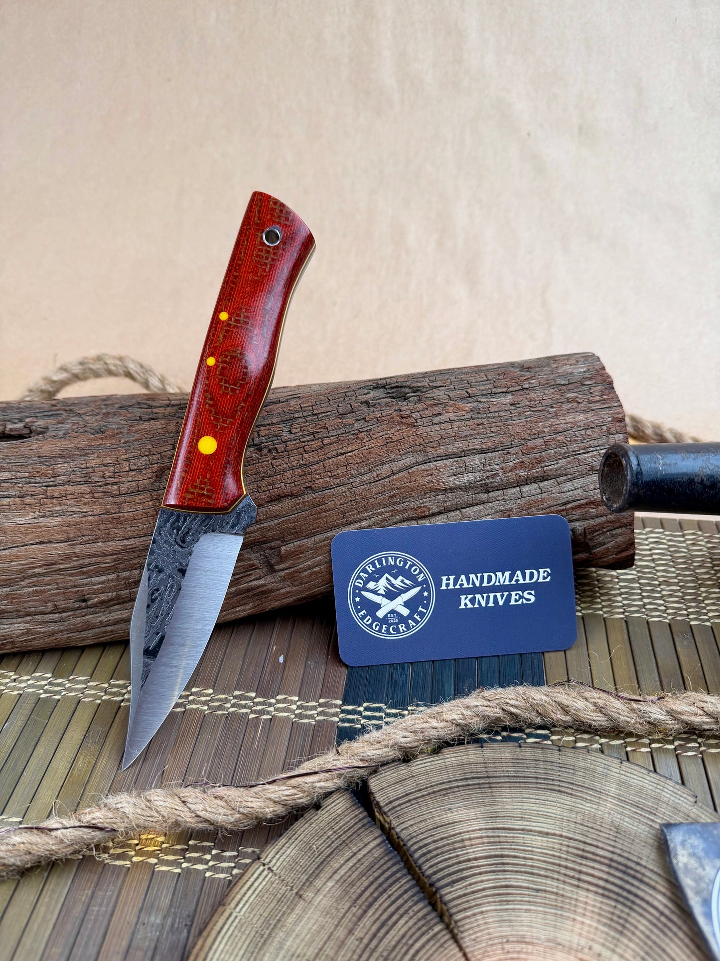 Chip Clip - Thermite Burlap - Tapered A2