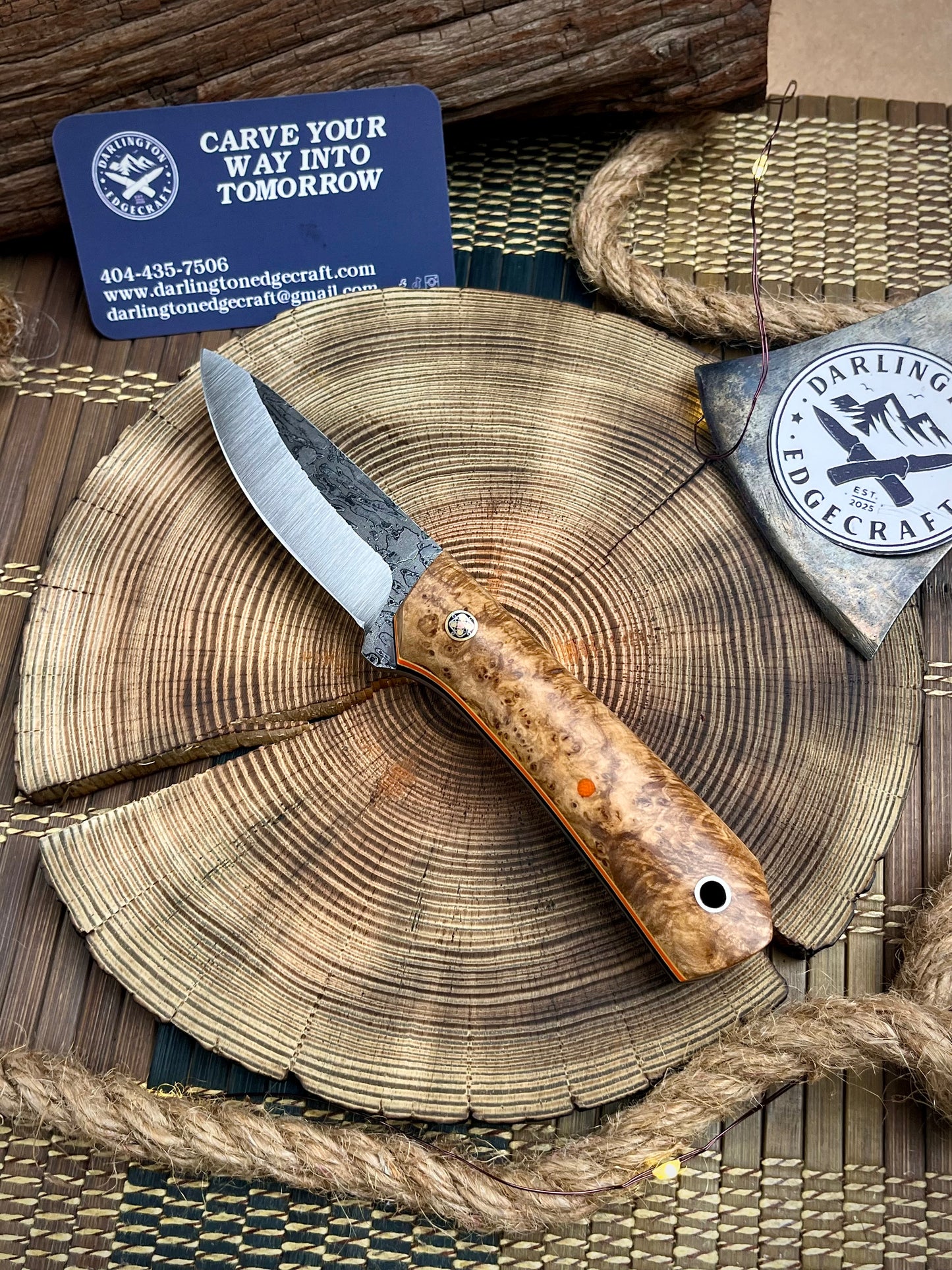 Sugar - Black Ash Burl - Tapered 1084