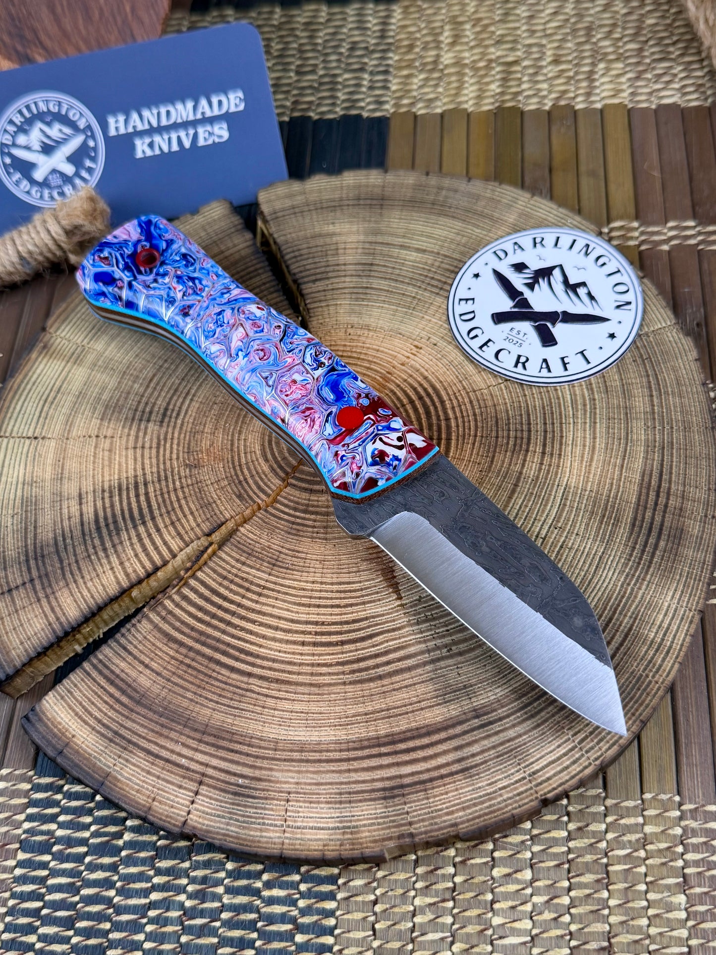 Big Foot - Voodoo Resins Red White and Blue Aluminum Honeycomb - Tapered A2