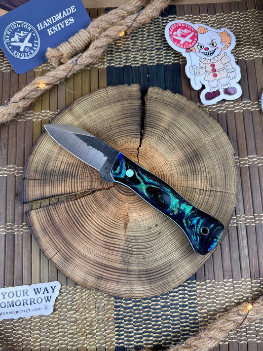 Big Foot - Abalone Burl Micarta - Tapered MagnaCut