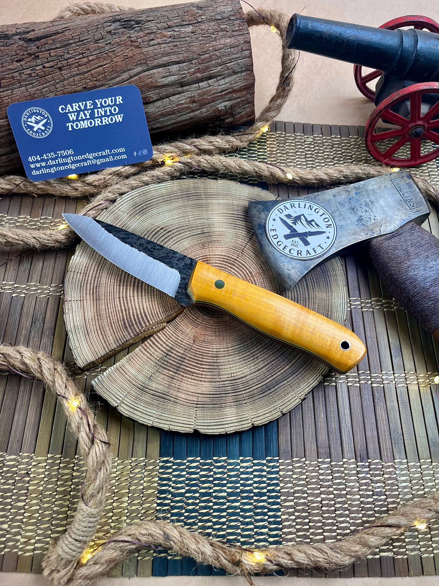 Candyman - Yellow Curly Maple - Tapered A2