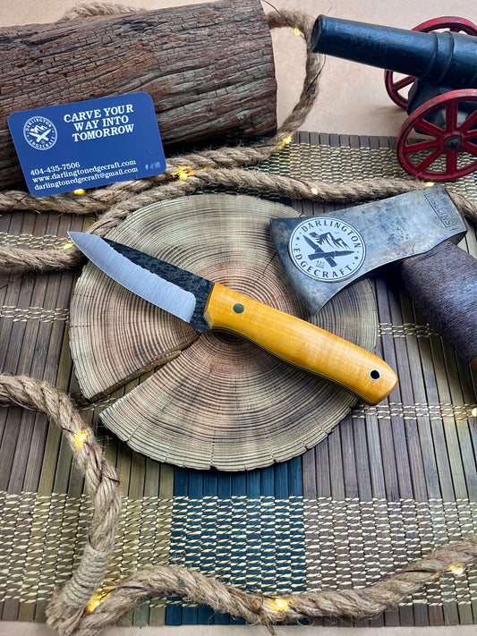 Candyman - Yellow Curly Maple - Tapered A2