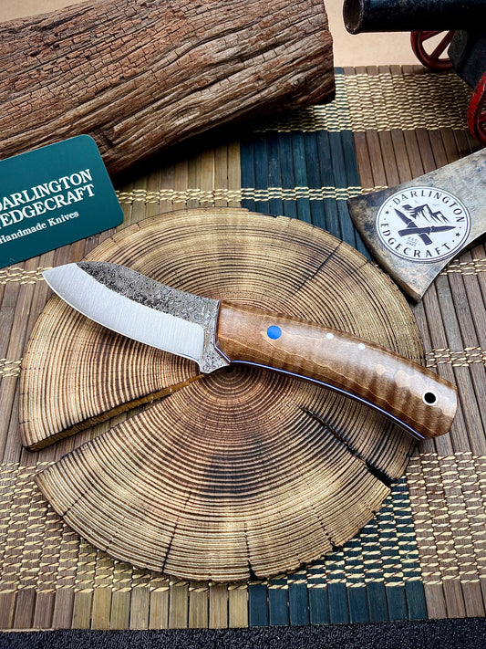 Ol’ Nessie - Brown Curly Maple - Tapered 1084 Steel