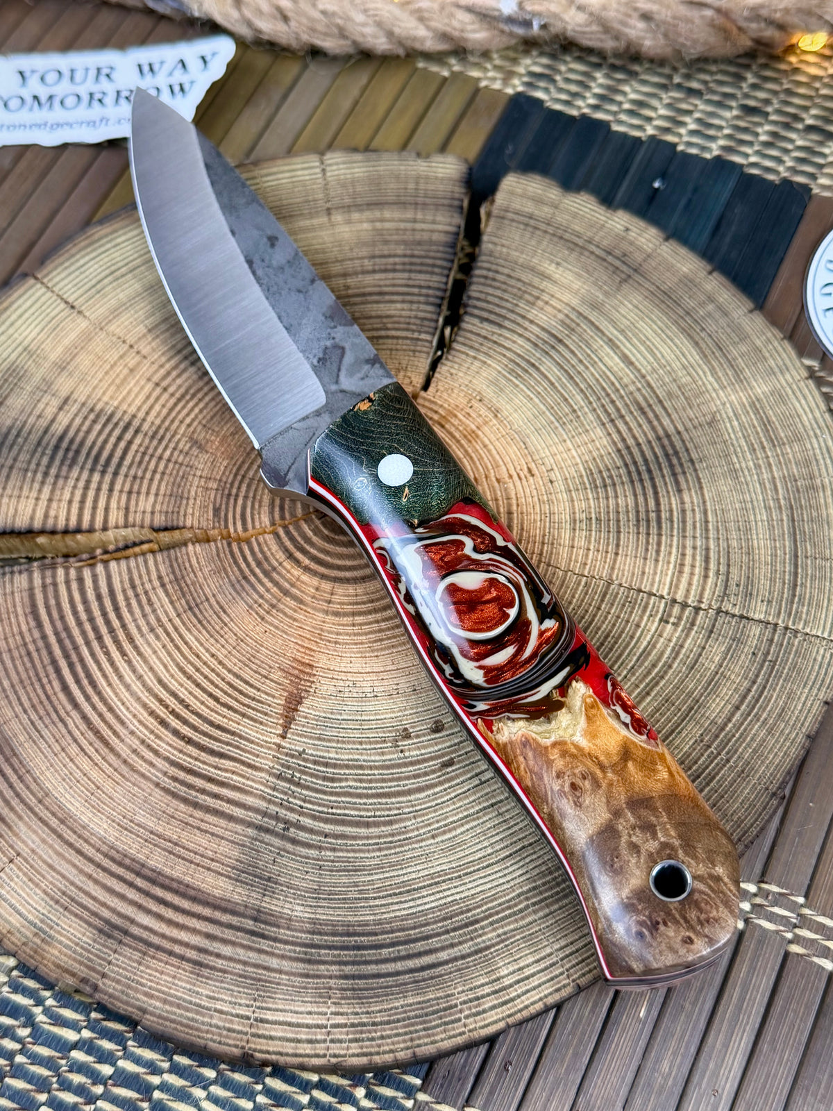 Candyman - 285 Woodworks Rose Resin Hybrid - Tapered CPM154