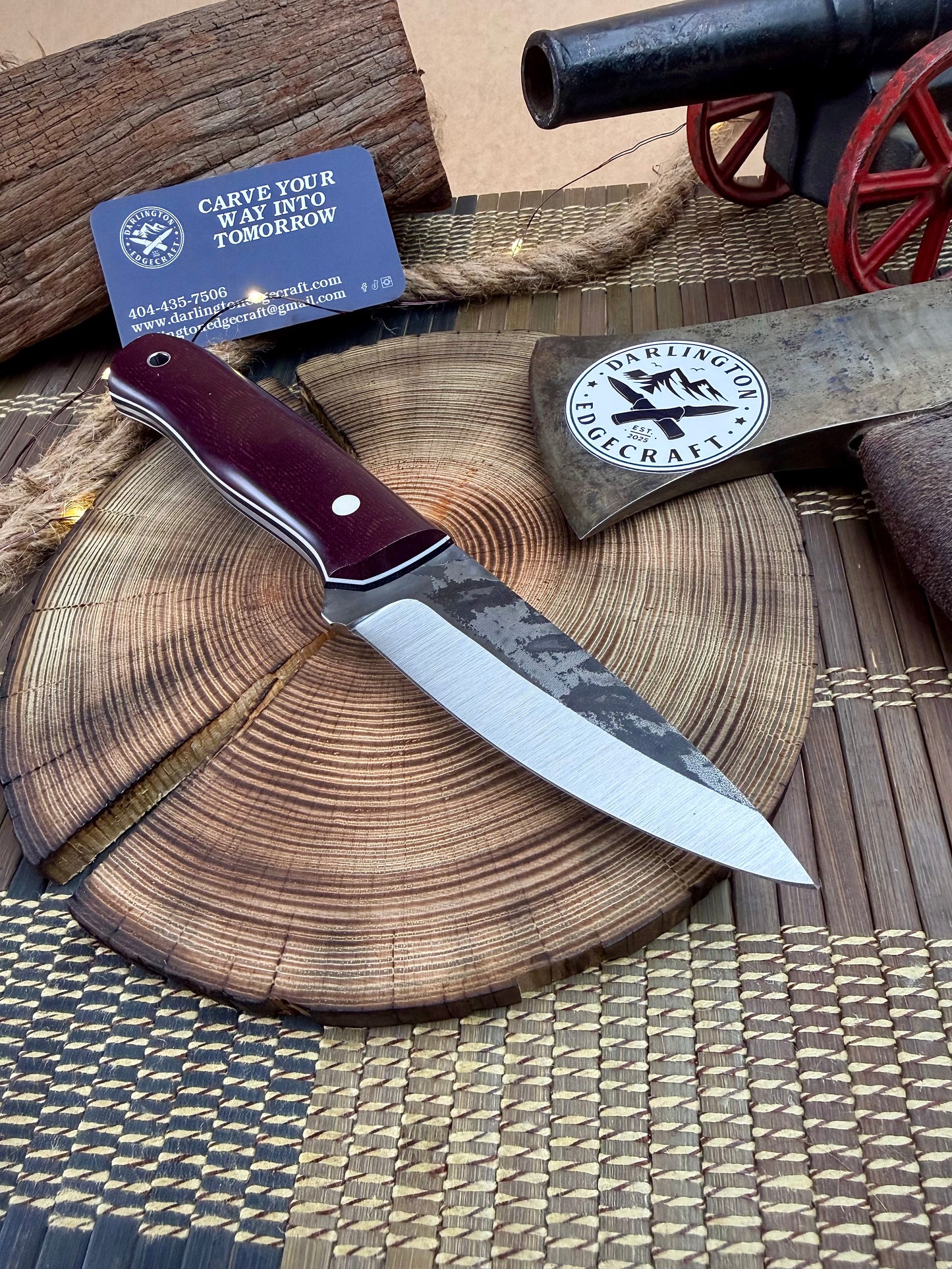 Candyman - Burgundy Canvas - Tapered Nitro V