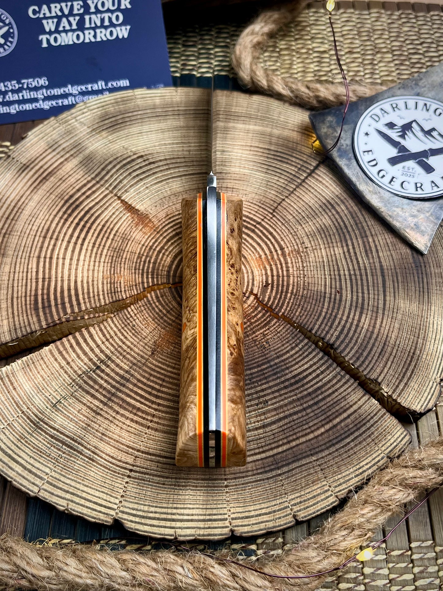 Sugar - Black Ash Burl - Tapered 1084