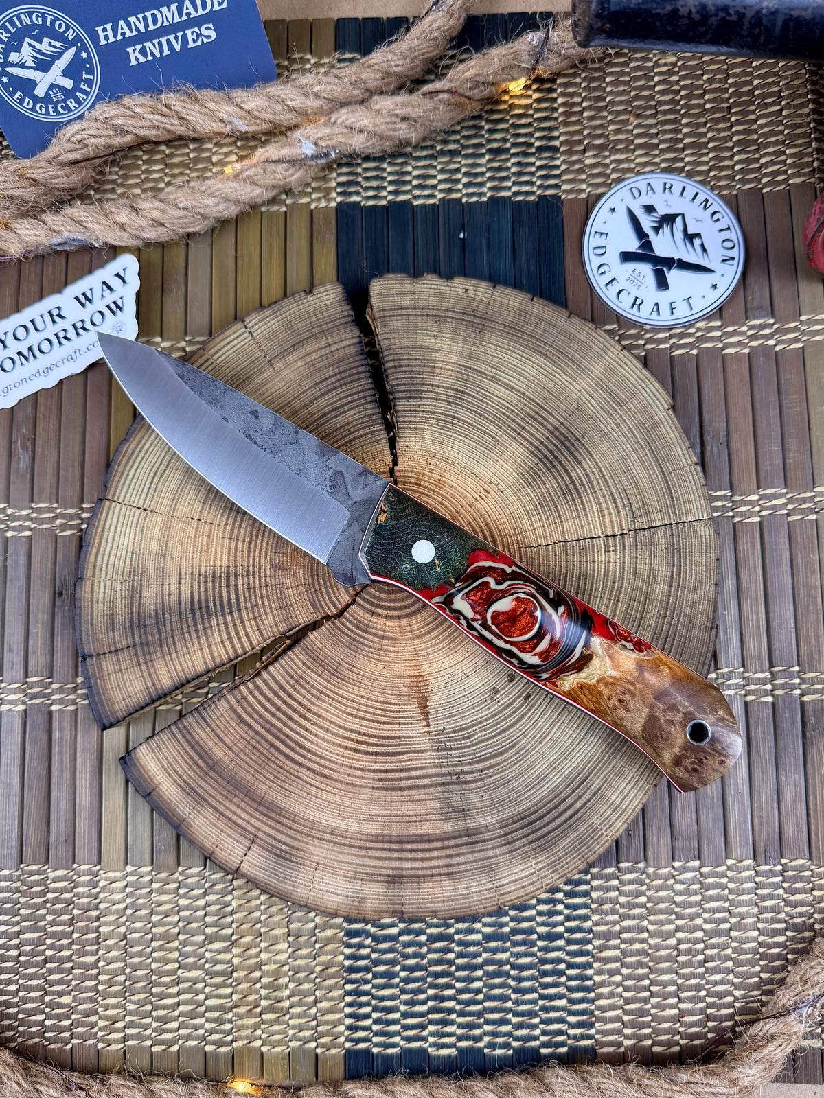 Candyman - 285 Woodworks Rose Resin Hybrid - Tapered CPM154