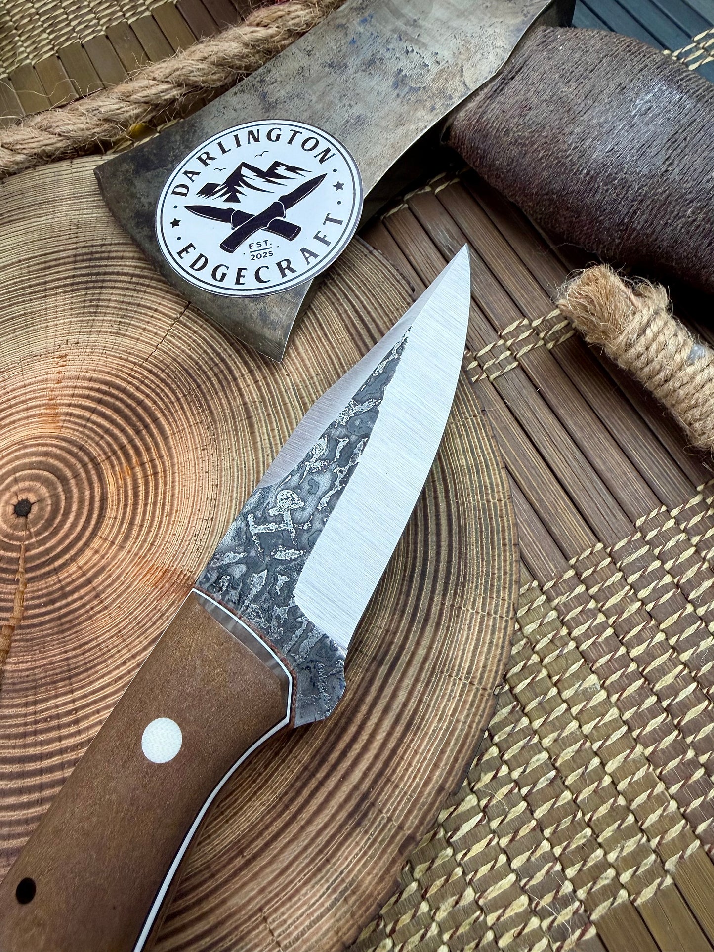 Chip Clip - Brown Richlite - Tapered A2