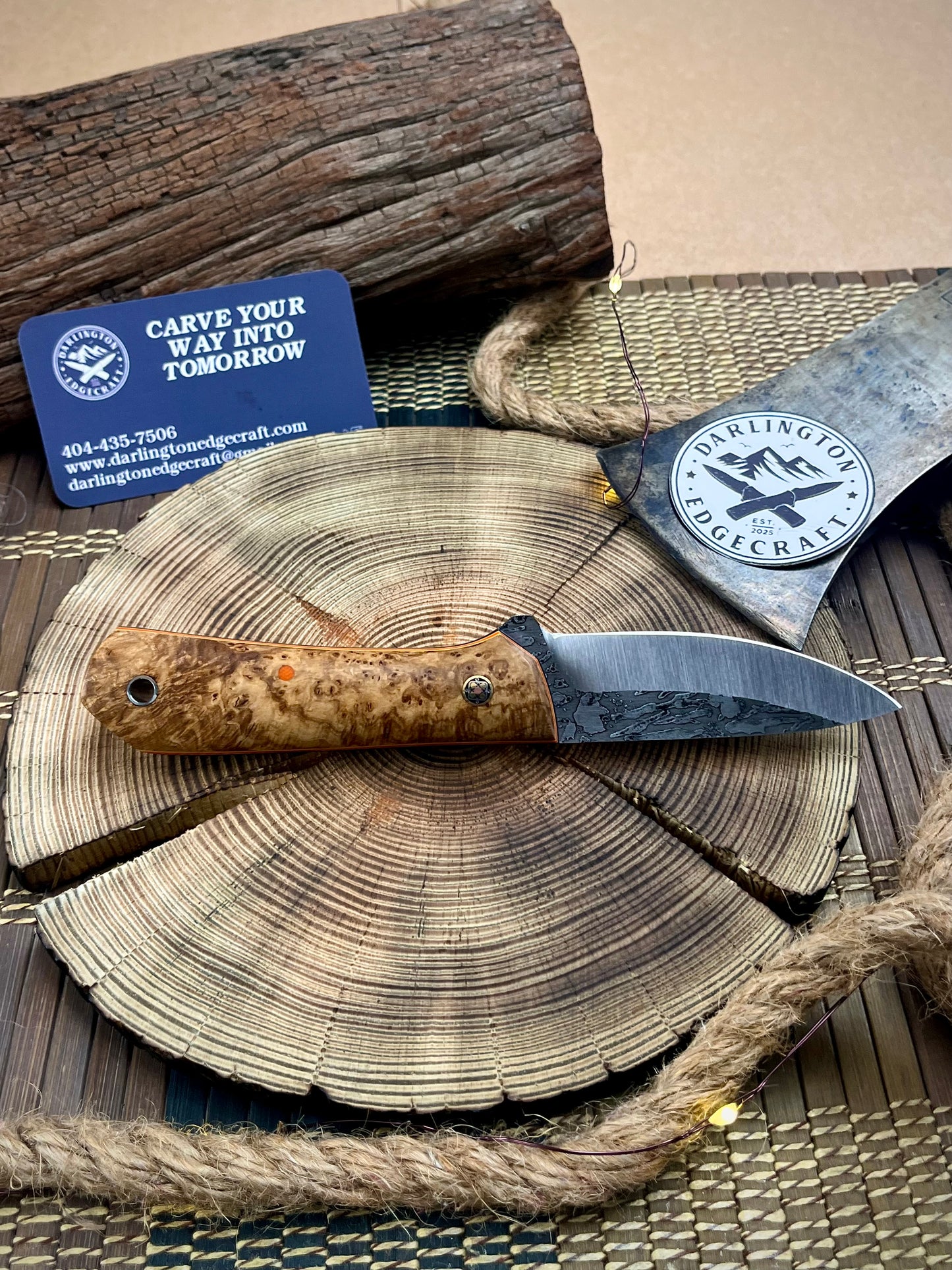 Sugar - Black Ash Burl - Tapered 1084