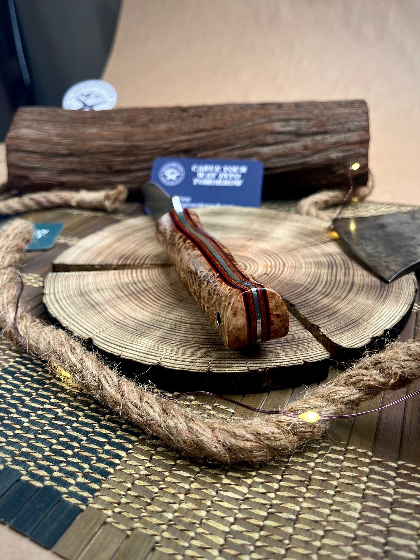 Candyman - Black Ash Burl - Tapered Nitro V