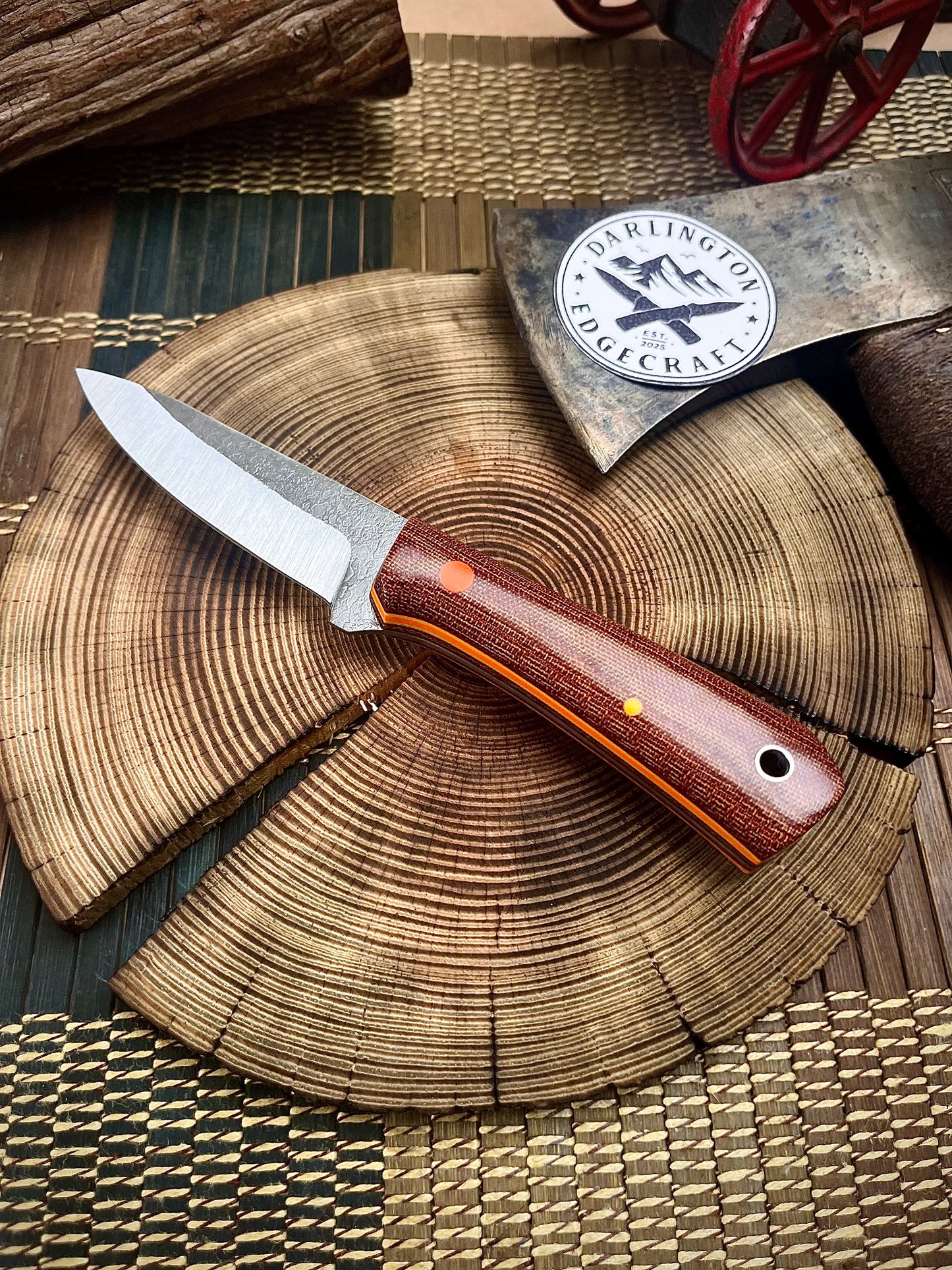 Sugar - Natural Micarta - Tapered A2