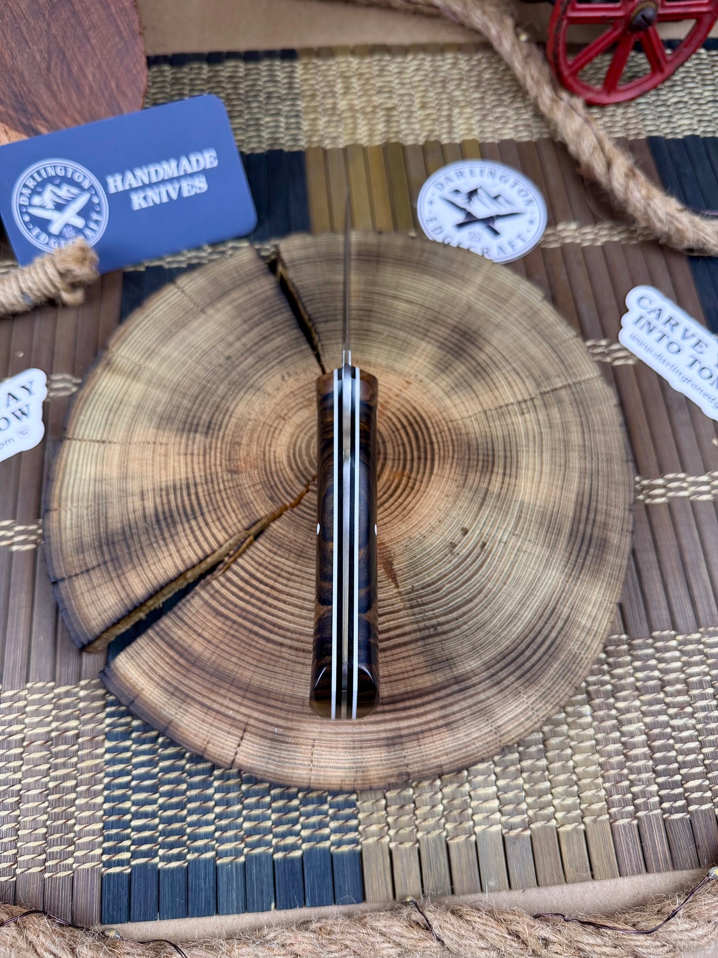 Valkyrie - Black and White Ebony - Tapered Nitro V