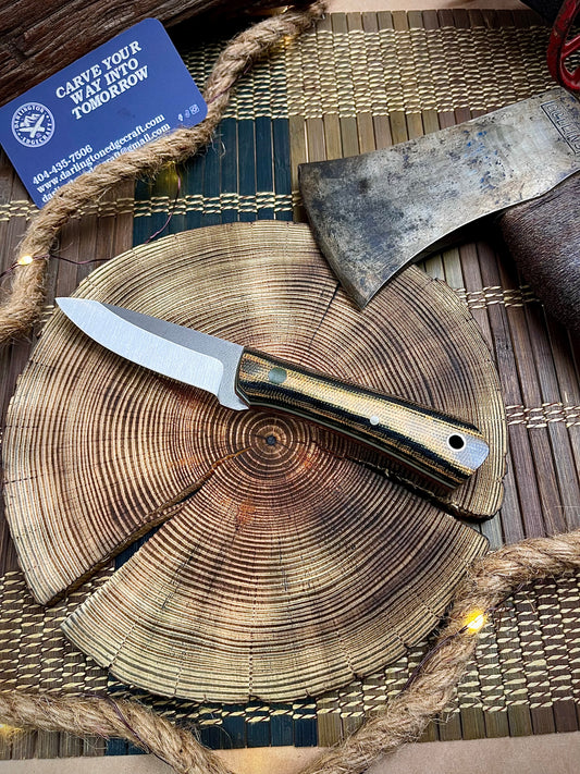Sugar - Yellow Jacket Micarta - Tapered Nitro V