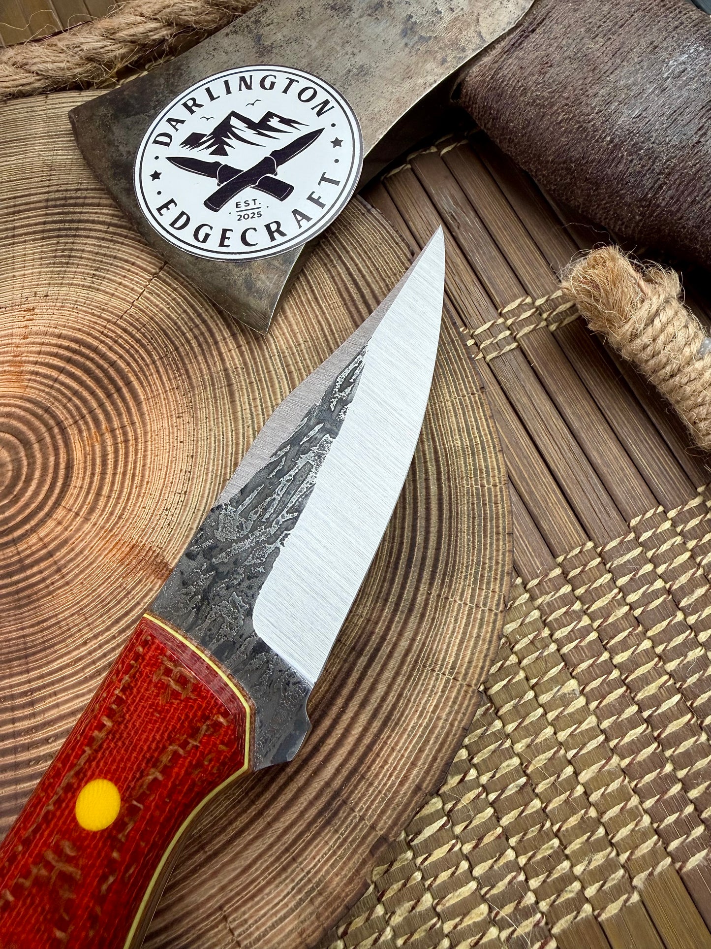 Chip Clip - Thermite Burlap - Tapered A2