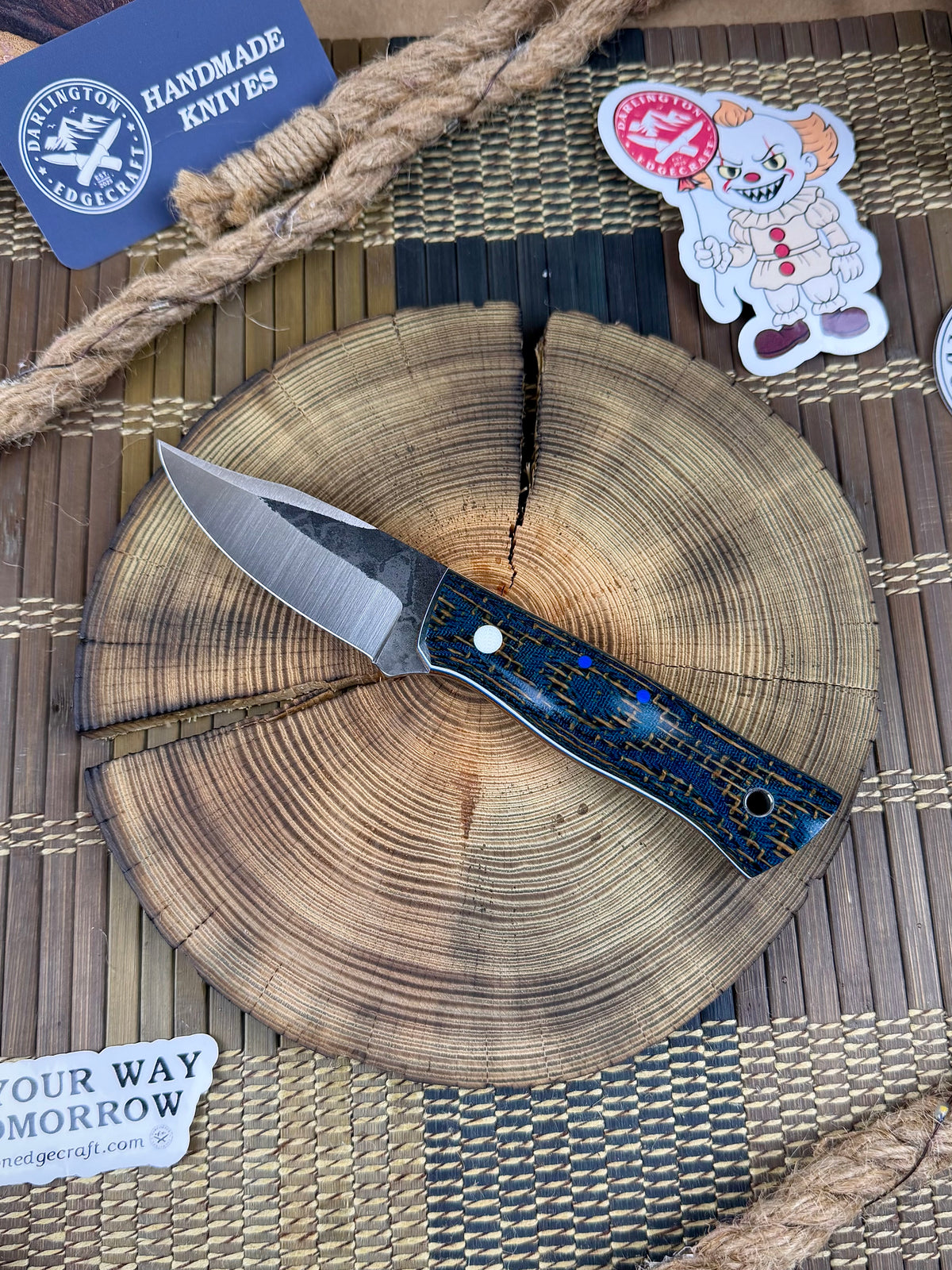 Scylla - Blue Jean Burlap - Tapered MagnaCut