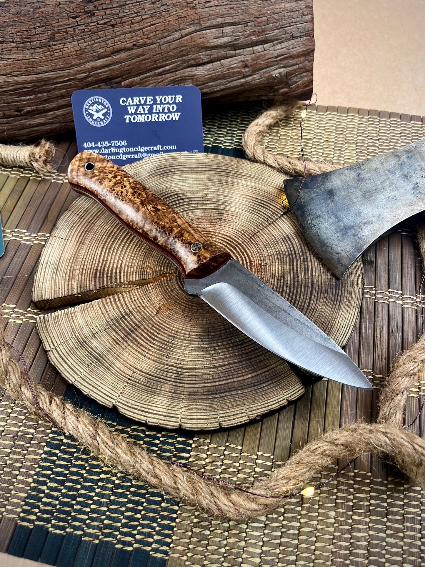 Candyman - Black Ash Burl - Tapered Nitro V