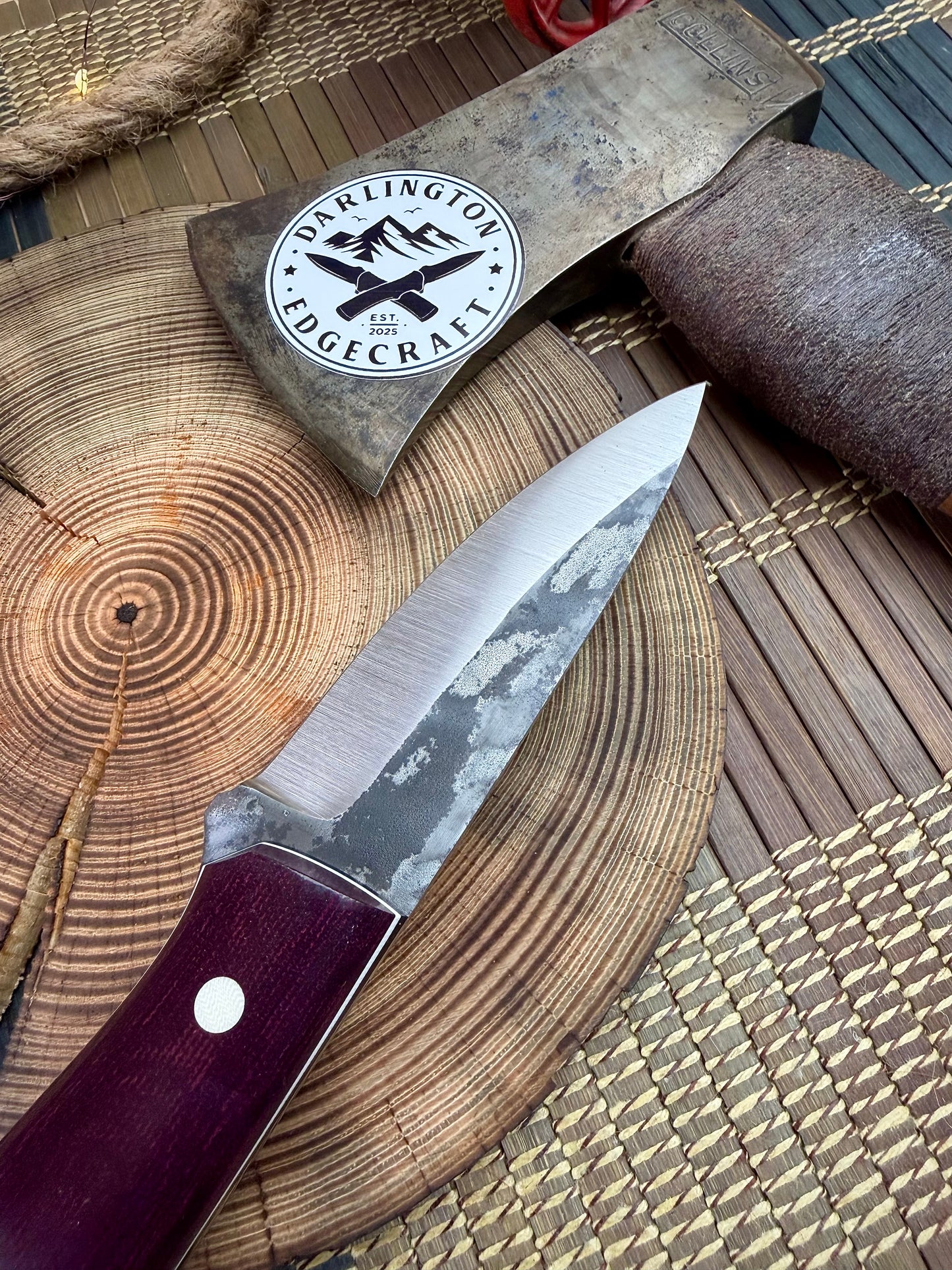 Candyman - Burgundy Canvas - Tapered Nitro V