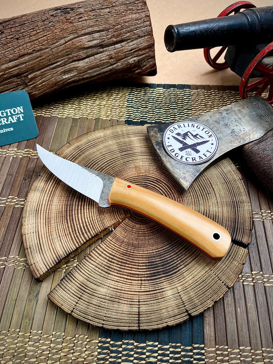 Quicksilver - Vintage Linen Micarta - Tapered Nitro V