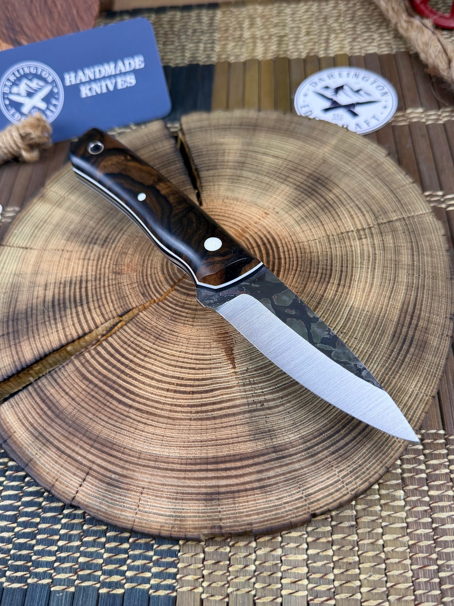 Valkyrie - Black and White Ebony - Tapered Nitro V