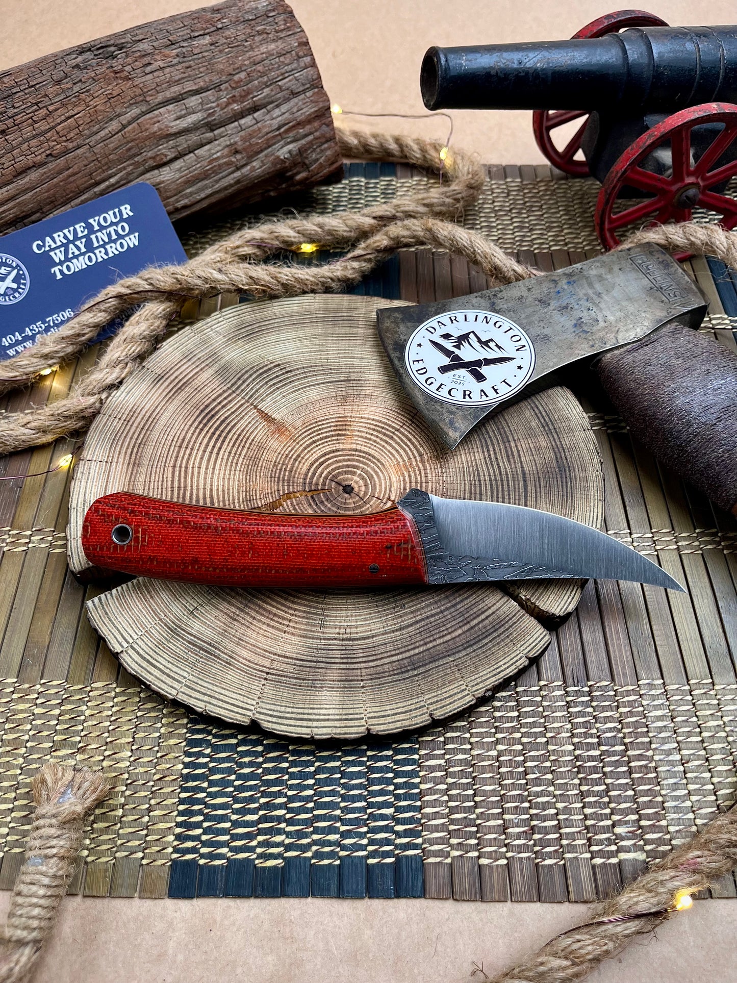 Quicksilver - Bright Thermite Burlap - Tapered A2