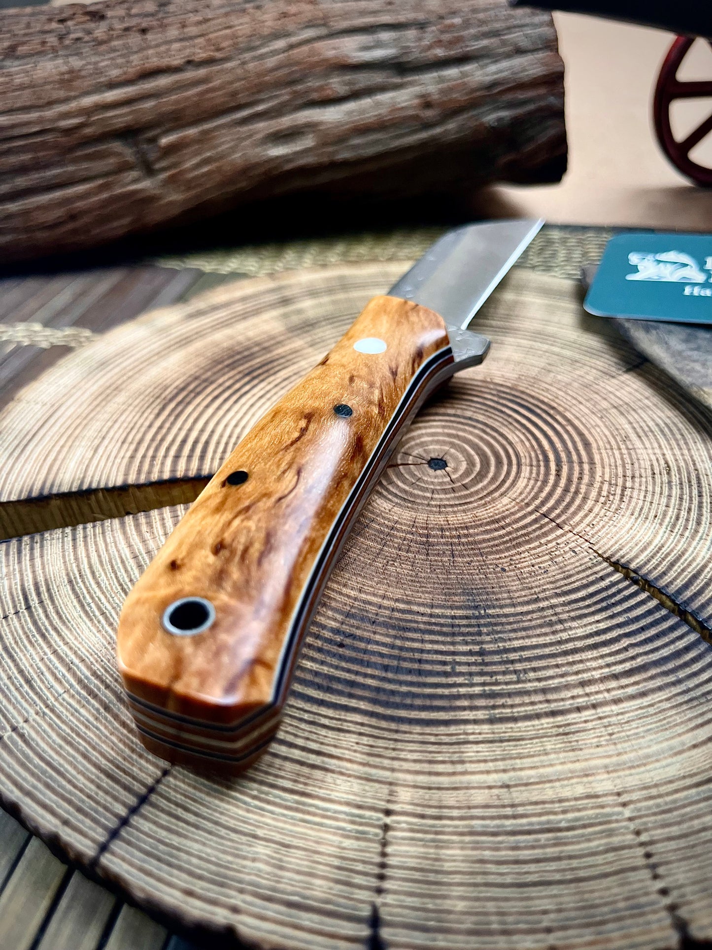 Johnny Bravo - Stabilized Masur Birch - Tapered Nitro V