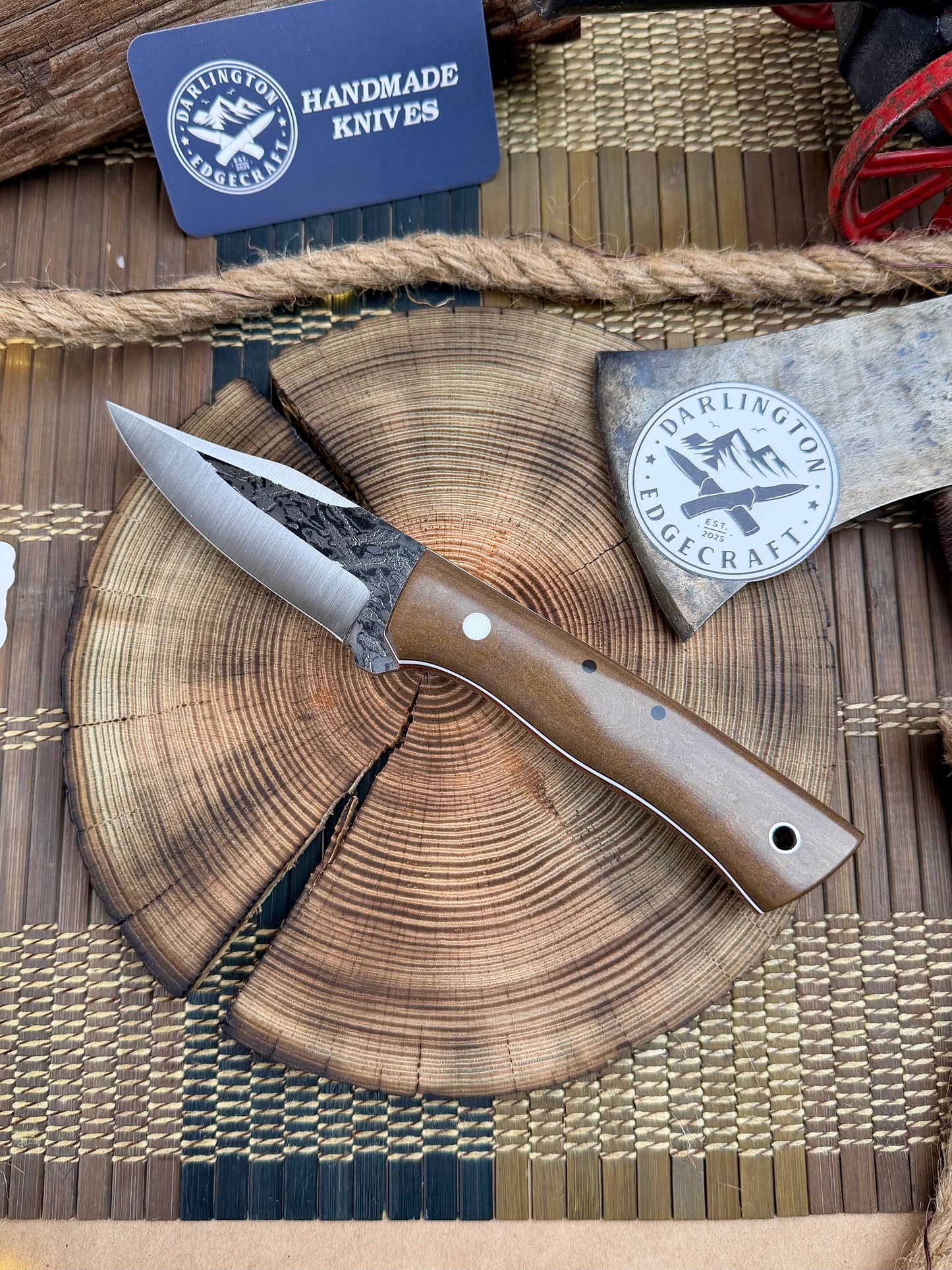 Chip Clip - Brown Richlite - Tapered A2
