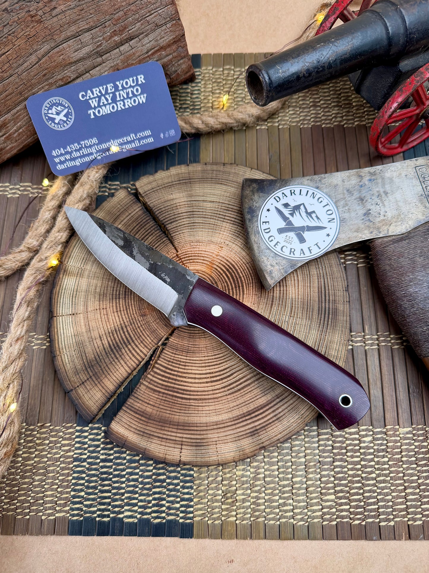 Candyman - Burgundy Canvas - Tapered Nitro V
