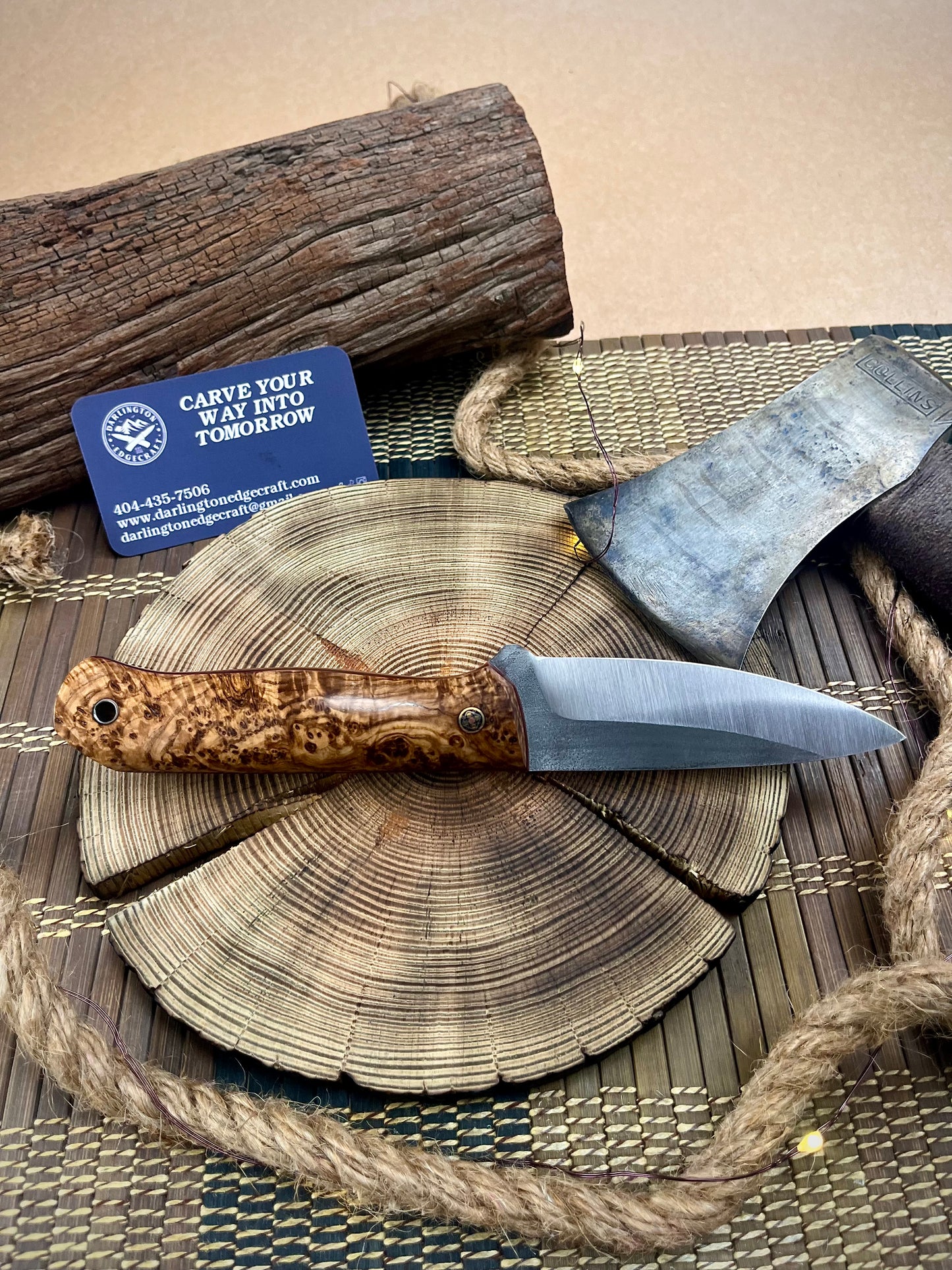 Candyman - Black Ash Burl - Tapered Nitro V