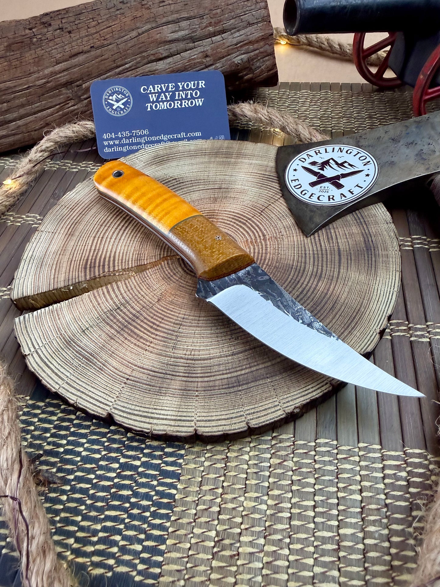 Quicksilver - Bolstered Yellow Curly Maple - Tapered A2
