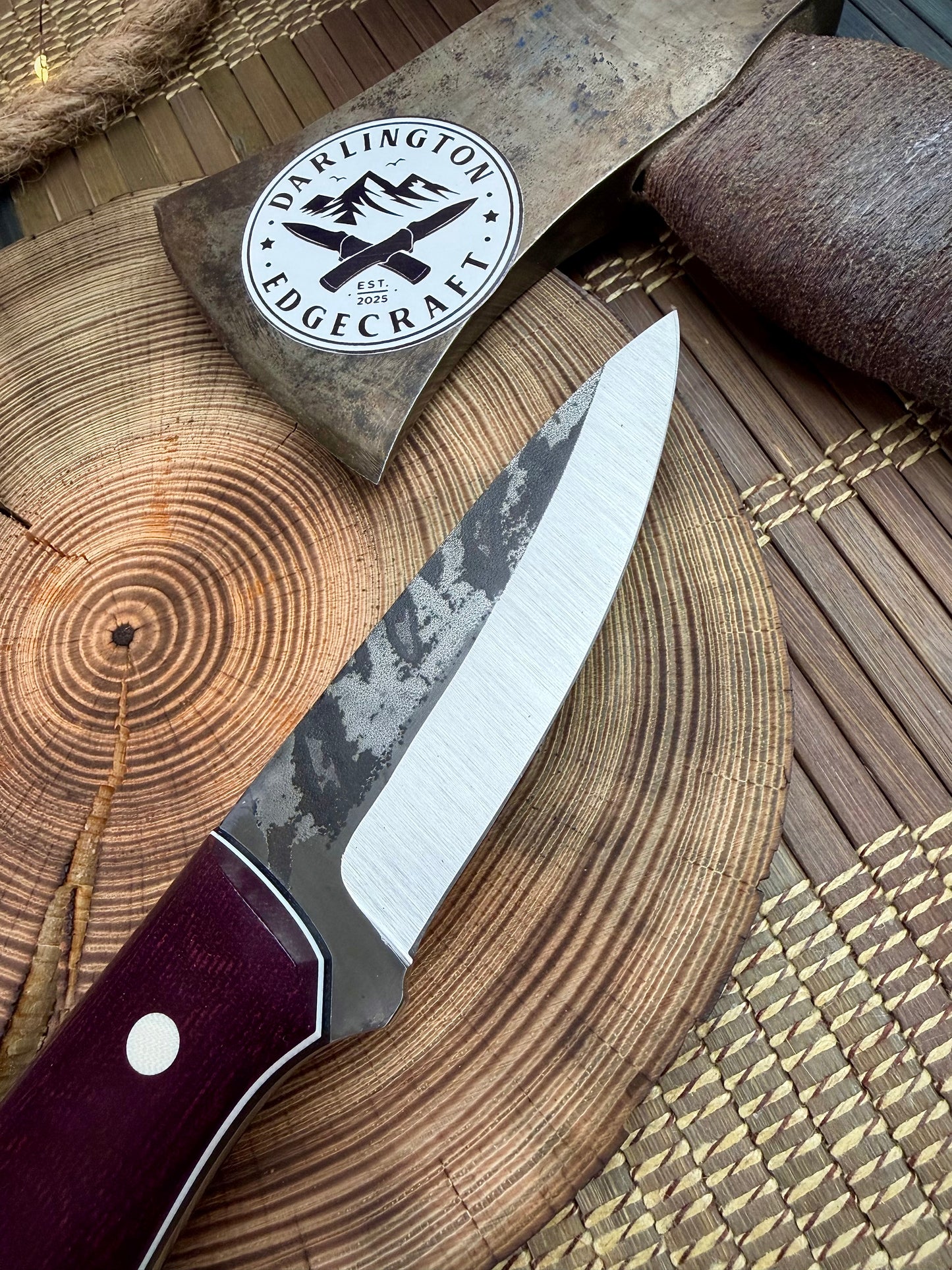 Candyman - Burgundy Canvas - Tapered Nitro V