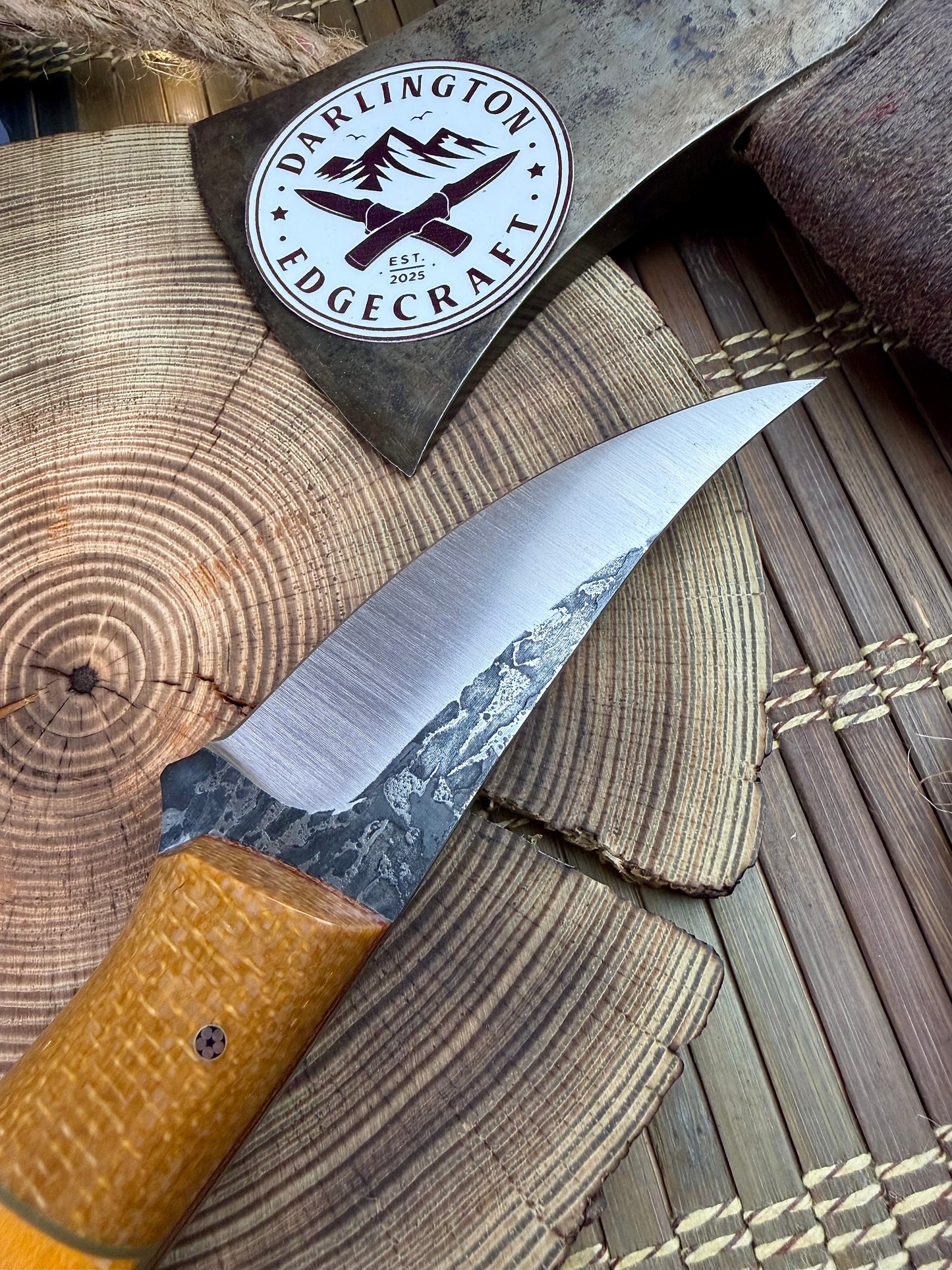 Quicksilver - Bolstered Yellow Curly Maple - Tapered A2