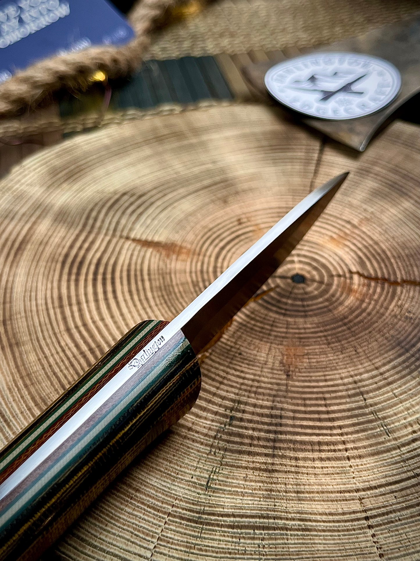 Sugar - Yellow Jacket Micarta - Tapered Nitro V