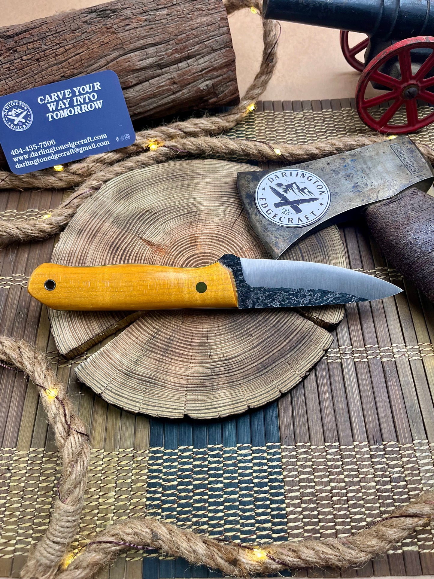 Candyman - Yellow Curly Maple - Tapered A2