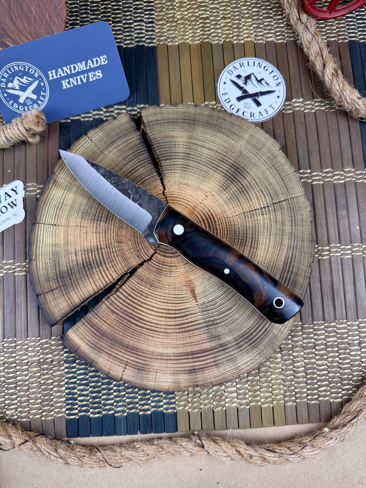 Valkyrie - Black and White Ebony - Tapered Nitro V