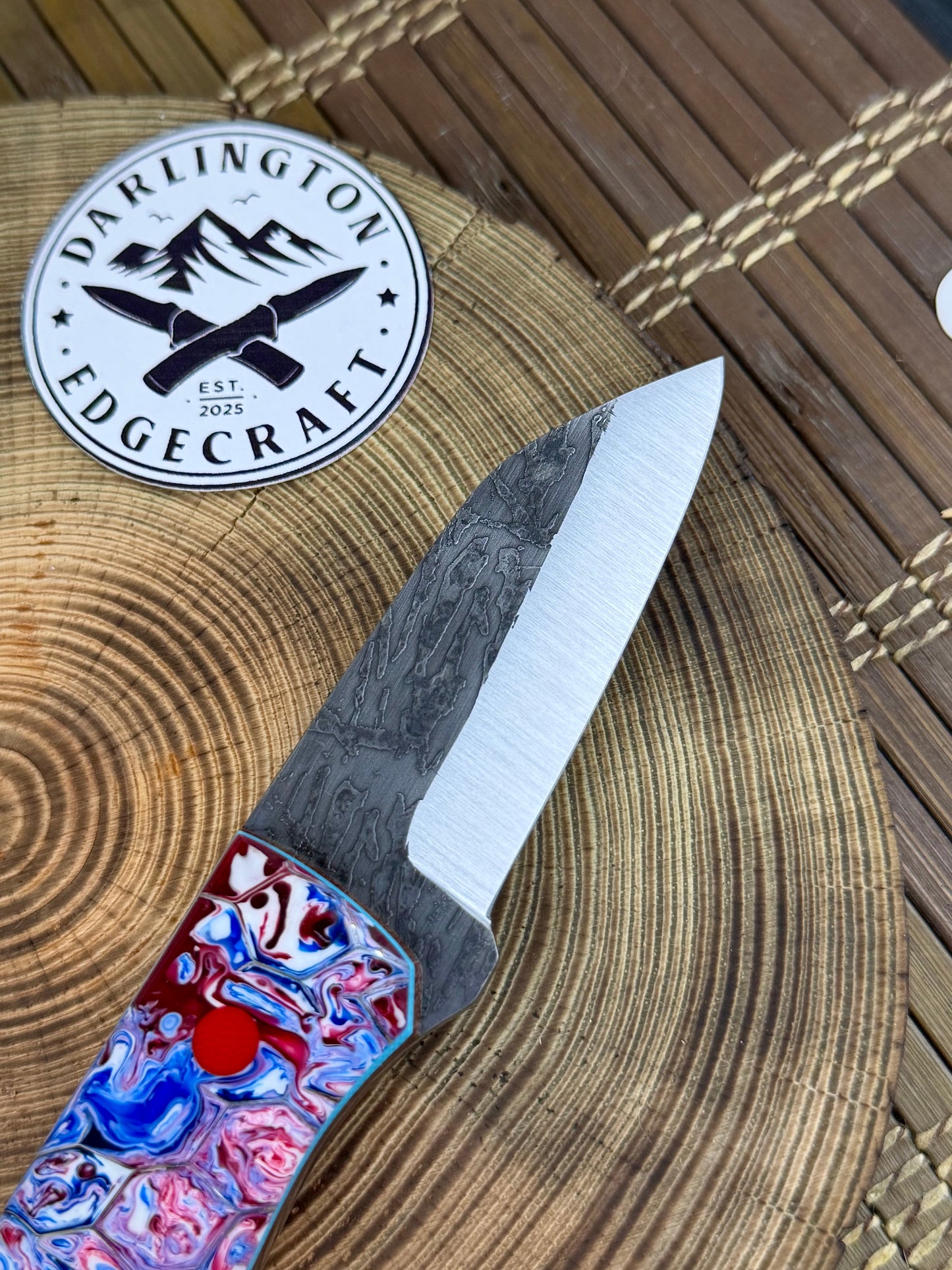 Big Foot - Voodoo Resins Red White and Blue Aluminum Honeycomb - Tapered A2