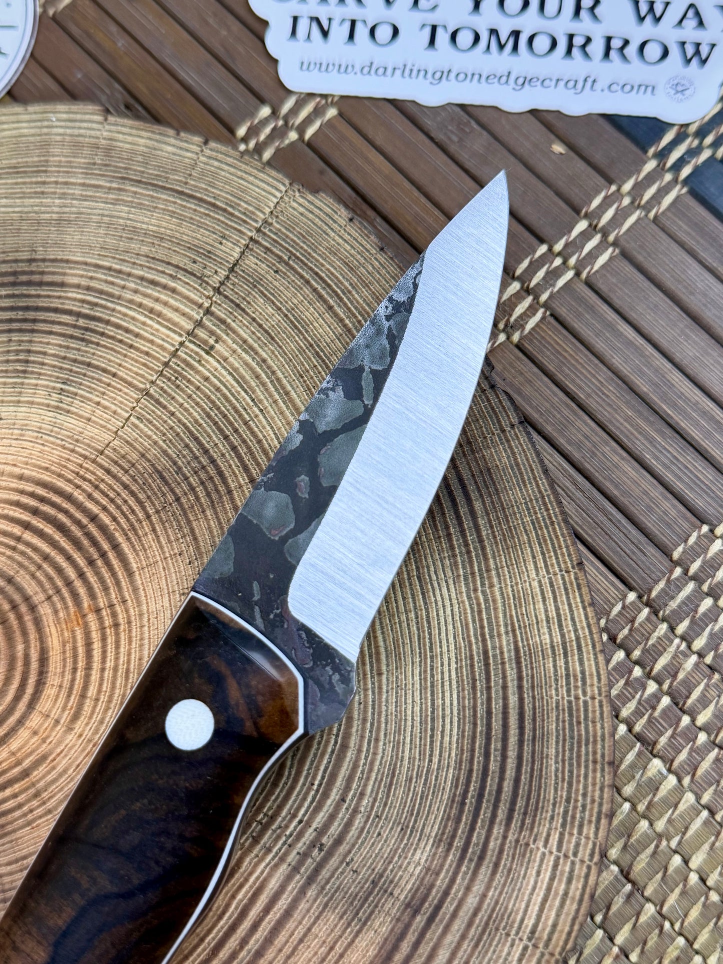 Valkyrie - Black and White Ebony - Tapered Nitro V