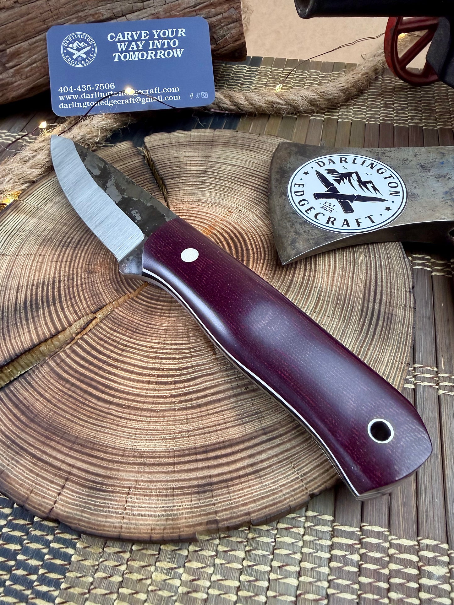 Candyman - Burgundy Canvas - Tapered Nitro V