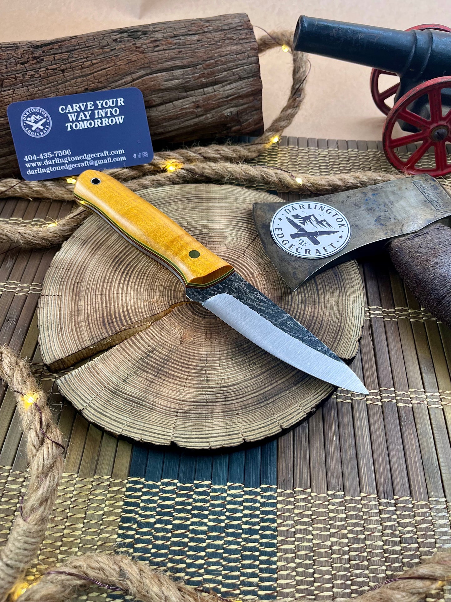 Candyman - Yellow Curly Maple - Tapered A2