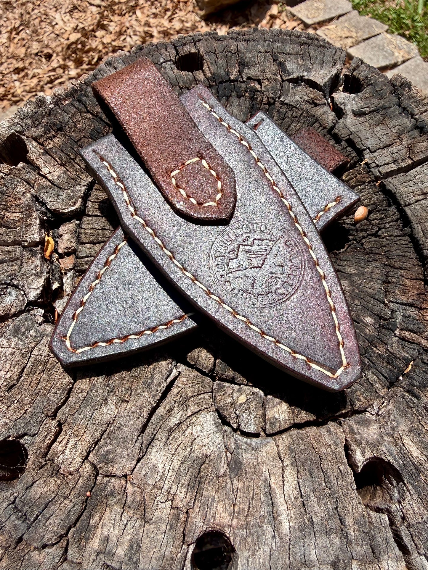 Standard Dark Brown Sheath for 2.5in Blades