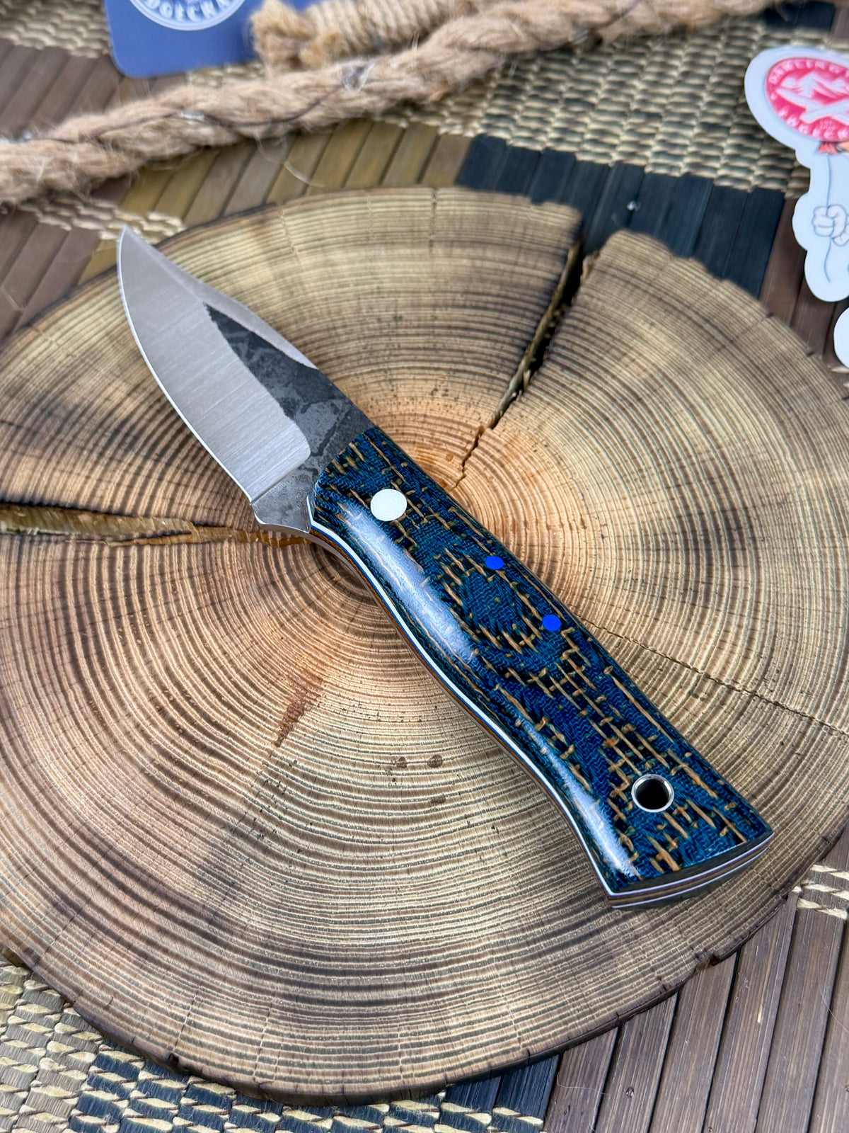 Scylla - Blue Jean Burlap - Tapered MagnaCut