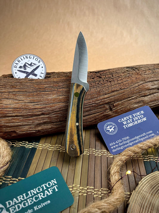 Sugar - Yellow Jacket Micarta - Tapered Nitro V