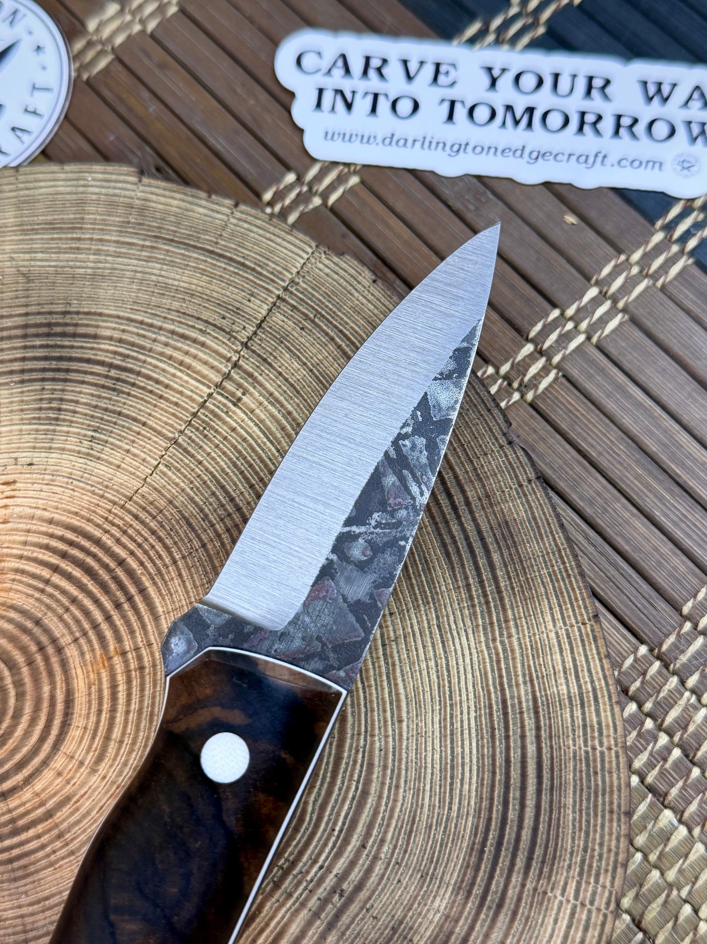 Valkyrie - Black and White Ebony - Tapered Nitro V