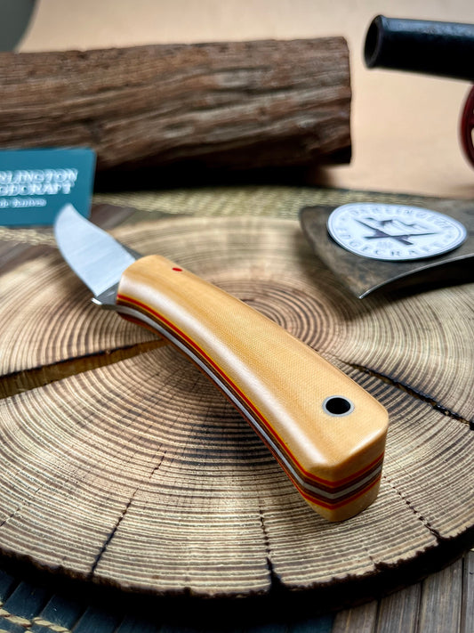Quicksilver - Vintage Linen Micarta - Tapered Nitro V